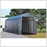 15x28x12 ShelterCoat Peak Style Shelter (Gray Cover)