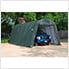12x28x8 ShelterCoat Round Style Shelter (Green Cover)