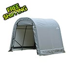 ShelterLogic 8x8x8 ShelterCoat Round Style Shelter (Gray Cover)