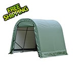 ShelterLogic 8x12x8 ShelterCoat Round Style Shelter (Green Cover)