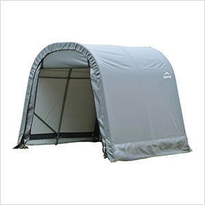 8x16x8 ShelterCoat Round Style Shelter (Gray Cover)