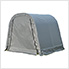 8x16x8 ShelterCoat Round Style Shelter (Gray Cover)