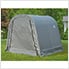 8x16x8 ShelterCoat Round Style Shelter (Gray Cover)