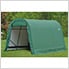 8x16x8 ShelterCoat Round Style Shelter (Green Cover)