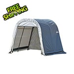 ShelterLogic 10x8x8 ShelterCoat Round Style Shelter (Gray Cover)