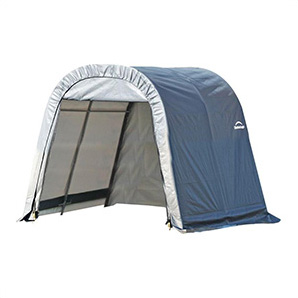 10x16x8 ShelterCoat Round Style Shelter (Gray Cover)