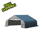 ShelterLogic 22x20x11 ShelterCoat Peak Style Shelter (Gray Cover)