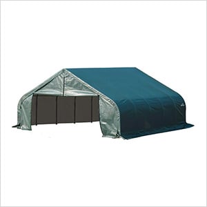 22x28x11 ShelterCoat Peak Style Shelter (Green Cover)