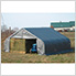 18x24x9 ShelterCoat Peak Style Shelter (Gray Cover)