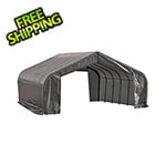 ShelterLogic 22x20x13 ShelterCoat Peak Style Shelter (Gray Cover)