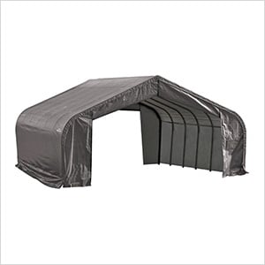 22x20x13 ShelterCoat Peak Style Shelter (Gray Cover)