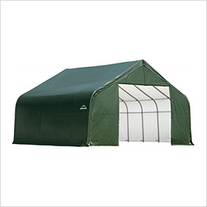 28x20x16 ShelterCoat Peak Style Shelter (Green Cover)