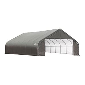 28x24x16 ShelterCoat Peak Style Shelter (Gray Cover)