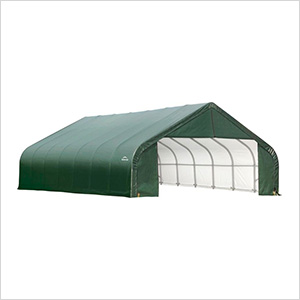 28x28x16 ShelterCoat Peak Style Shelter (Green Cover)