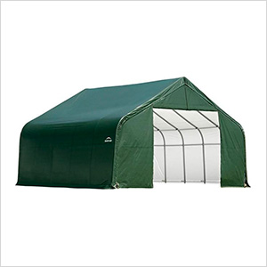 28x20x20 ShelterCoat Peak Style Shelter (Green Cover)