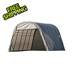 ShelterLogic 13x28x10 ShelterCoat Round Style Shelter (Gray Cover)
