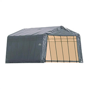 13x28x10 ShelterCoat Peak Style Shelter (Gray Cover)