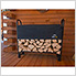 4 ft. Heavy Duty Firewood Rack with Cover
