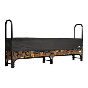 8 ft. Heavy Duty Firewood Rack with Cover