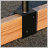 LumberRack Firewood Adjustable Brackets