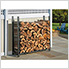 4 ft. Ultra Duty Firewood Rack without Cover