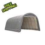 ShelterLogic 15x28x12 ShelterCoat Round Style Shelter (Gray Cover)