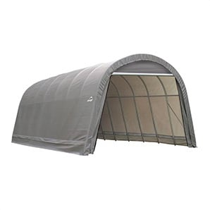 15x28x12 ShelterCoat Round Style Shelter (Gray Cover)
