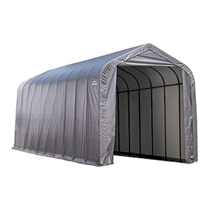 15x20x12 ShelterCoat Peak Style Shelter (Gray Cover)