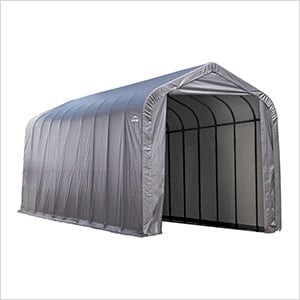 15x20x12 ShelterCoat Peak Style Shelter (Gray Cover)