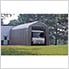 15x24x12 ShelterCoat Peak Style Shelter (Gray Cover)