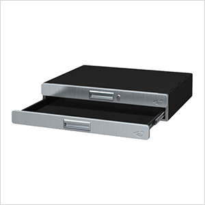 Dual 3" Stainless Steel Storage Drawer Unit