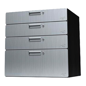 30" Stainless Steel Quadro Storage Drawer