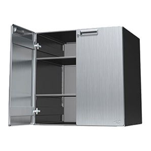 30" Stainless Steel Upper Storage Cabinet