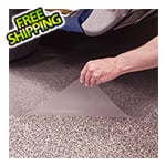 G-Floor 7.5' x 17' Clear Levant Floor Cover and Protector