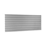 NewAge Garage Cabinets PRO Series 84-Inch Diamond Plate Slatwall Backsplash