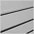 BOLD Series 72" Steel Slatwall Backsplash