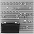 40-Piece Steel Slatwall Accessory Kit