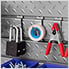 12-Piece Steel Slatwall Accessory Kit