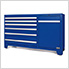 Fusion Pro 14-Piece Blue Garage Cabinet System