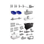 NewAge Products 52-Piece Steel Slatwall Accessory Kit