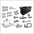 52-Piece Steel Slatwall Accessory Kit