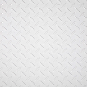 12" x 12" Peel and Stick White Diamond Tread Tiles (20-Pack)