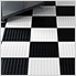 12" x 12" Peel and Stick Black Diamond Tread Tiles (20-Pack)