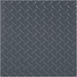 24" x 24" Peel and Stick Grey Diamond Tread Tiles (10-Pack)