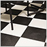12" x 12" Peel and Stick Black Levant Tiles (20-Pack)
