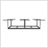 4'x8' Overhead Storage Rack Frame Kit 12"-21" Drop