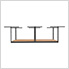 4'x8' Overhead Storage Rack Frame Kit 18"-33" Drop