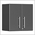 6-Piece Garage Wall Cabinet Kit in Graphite Grey Metallic