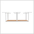 4'x8' Overhead Storage Rack Frame Kit 24"-45" Drop