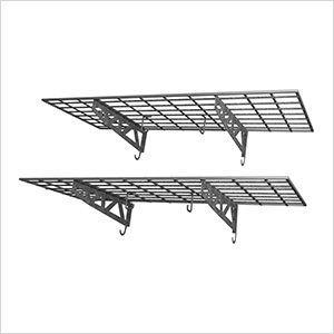 48" x 18" Wall Shelves (2-Pack)